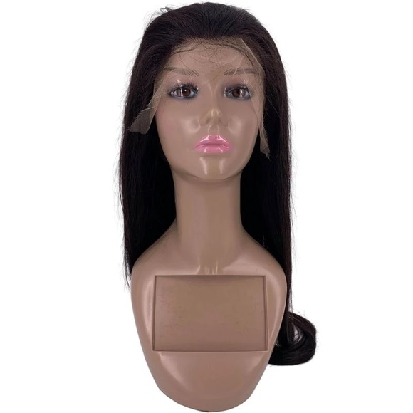 HD Straight Front Lace Wig 100% Human Hair 30” main image 4